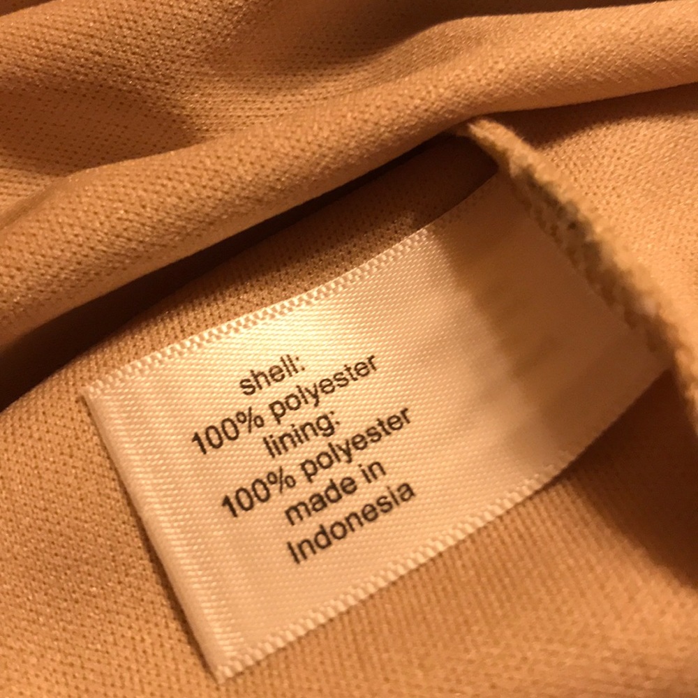 Sheer Ruffle Dress Lined Keyhole - Picture 8 of 8